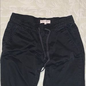 Black Bullhead jogger style jeans
